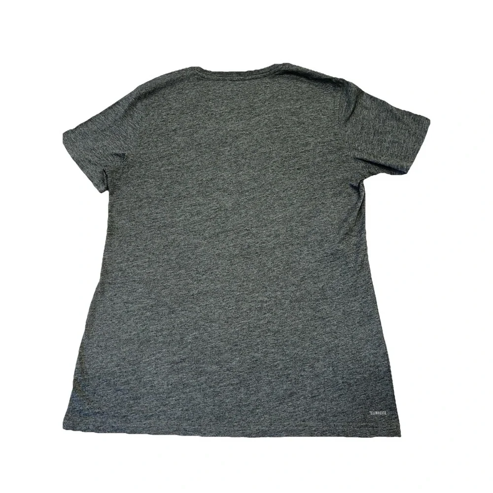 Adidas The Go-to Tee Large Gray Mississippi‎ State Bulldogs Shirt